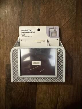 Magnetic Storage Bin White